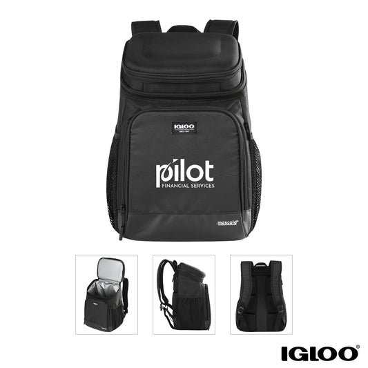 Igloo® MaxCold® Evergreen 18-Can RPET Cooler Backpack