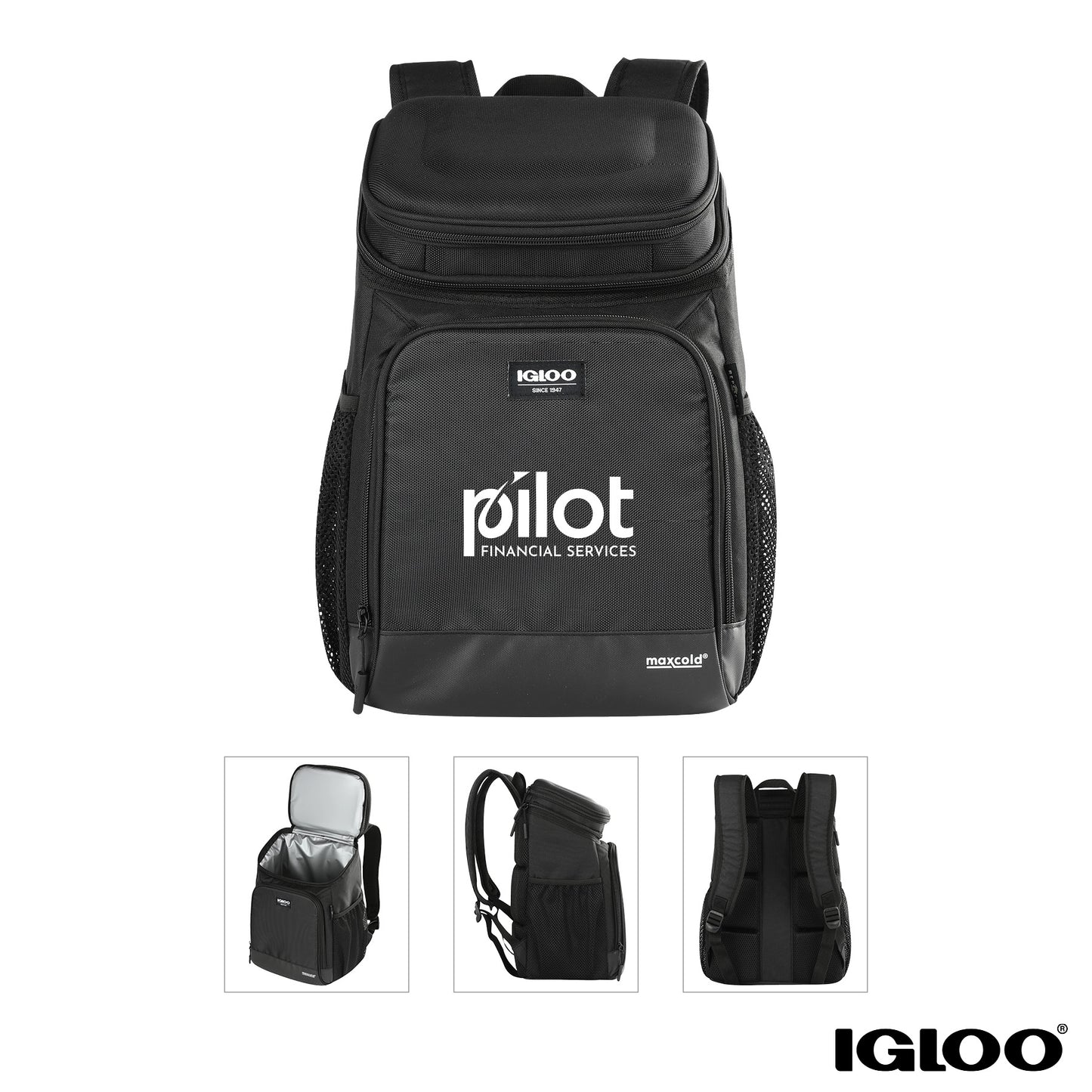 Igloo® MaxCold® Evergreen 18-Can RPET Cooler Backpack