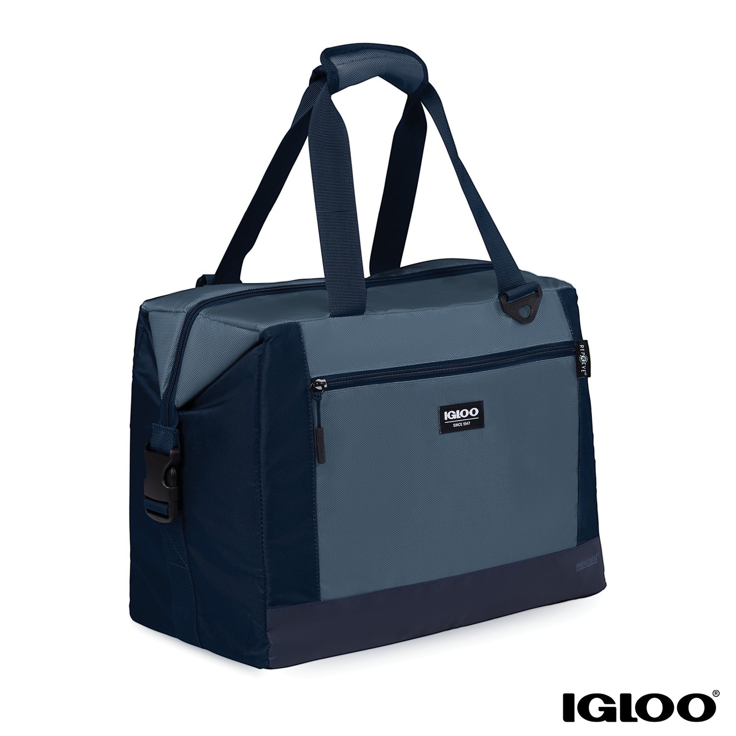Igloo® MaxCold® Evergreen Snapdown 36-Can RPET Cooler Tote