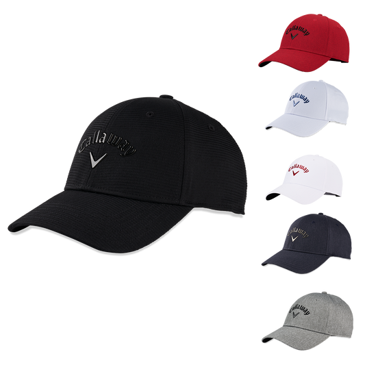 Black Callaway Liquid Metal Golf Cap