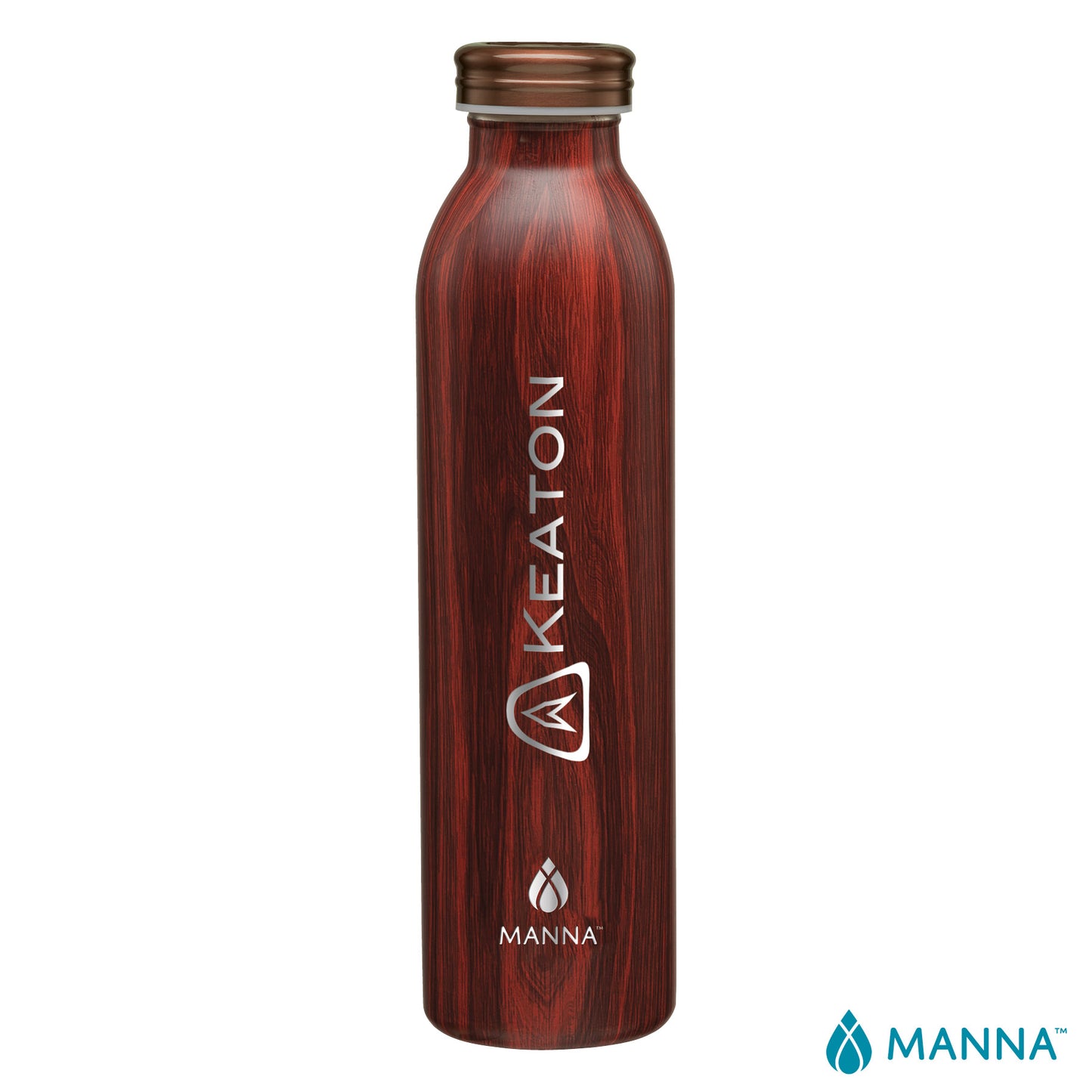 Manna™ 20 oz. Retro Stainless Steel Water Bottle