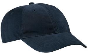 Black Port & Co Brushed Twill Low Profile Cap. CP77