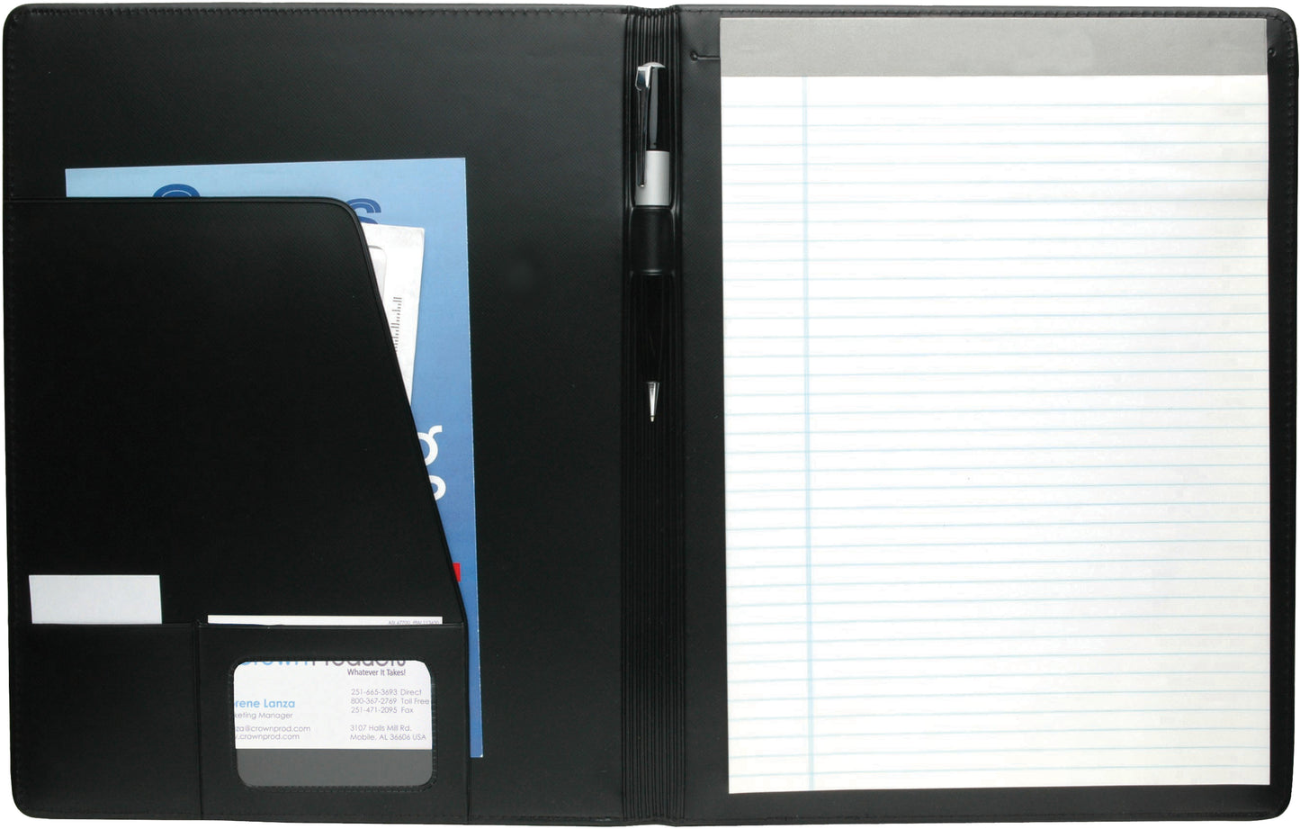 Good Value™ Executive Crescent Padfolio