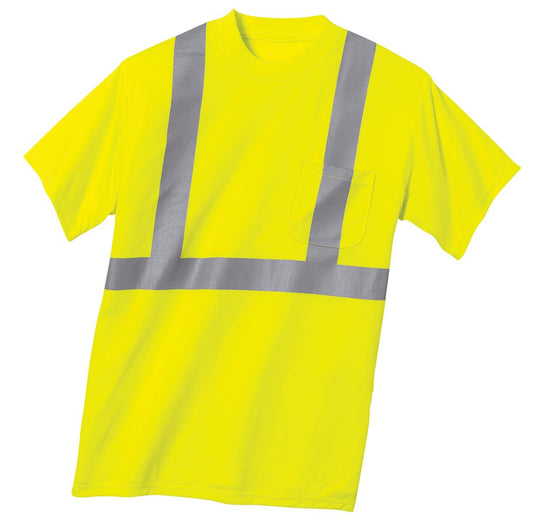 CornerStone - ANSI 107 Class 2 Safety T-Shirt. CS401