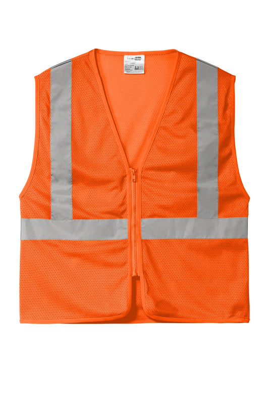 CornerStone ANSI 107 Class 2 Economy Mesh Zippered Vest. CSV101