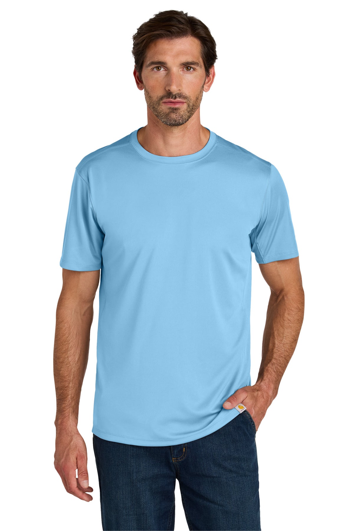 SanMar CT106868_freshwaterblue_model_front.jpg