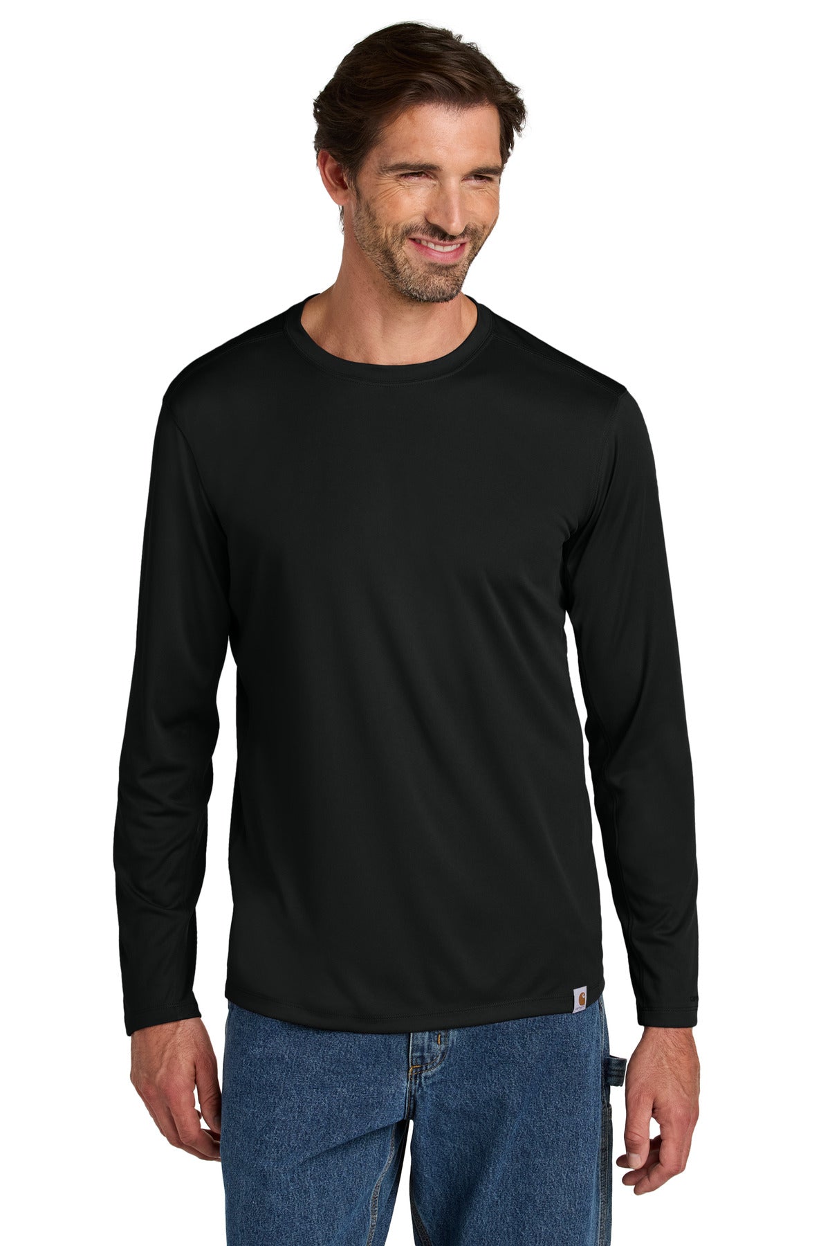 SanMar CT106972_black_model_front.jpg