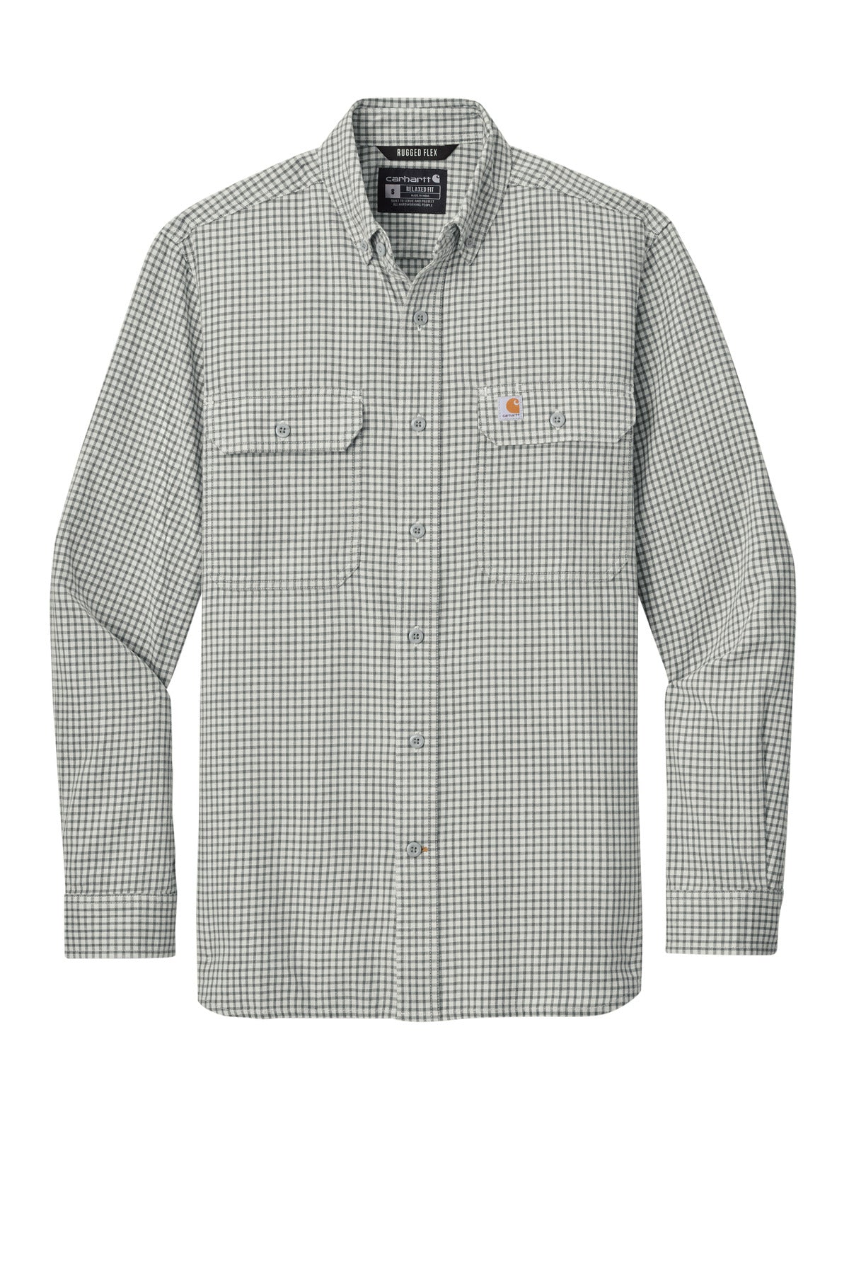 Carhartt Rugged Flex Plaid Long Sleeve Shirt CT107109