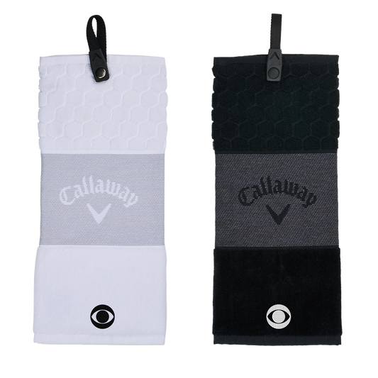 Black Callaway TriFold Towel
