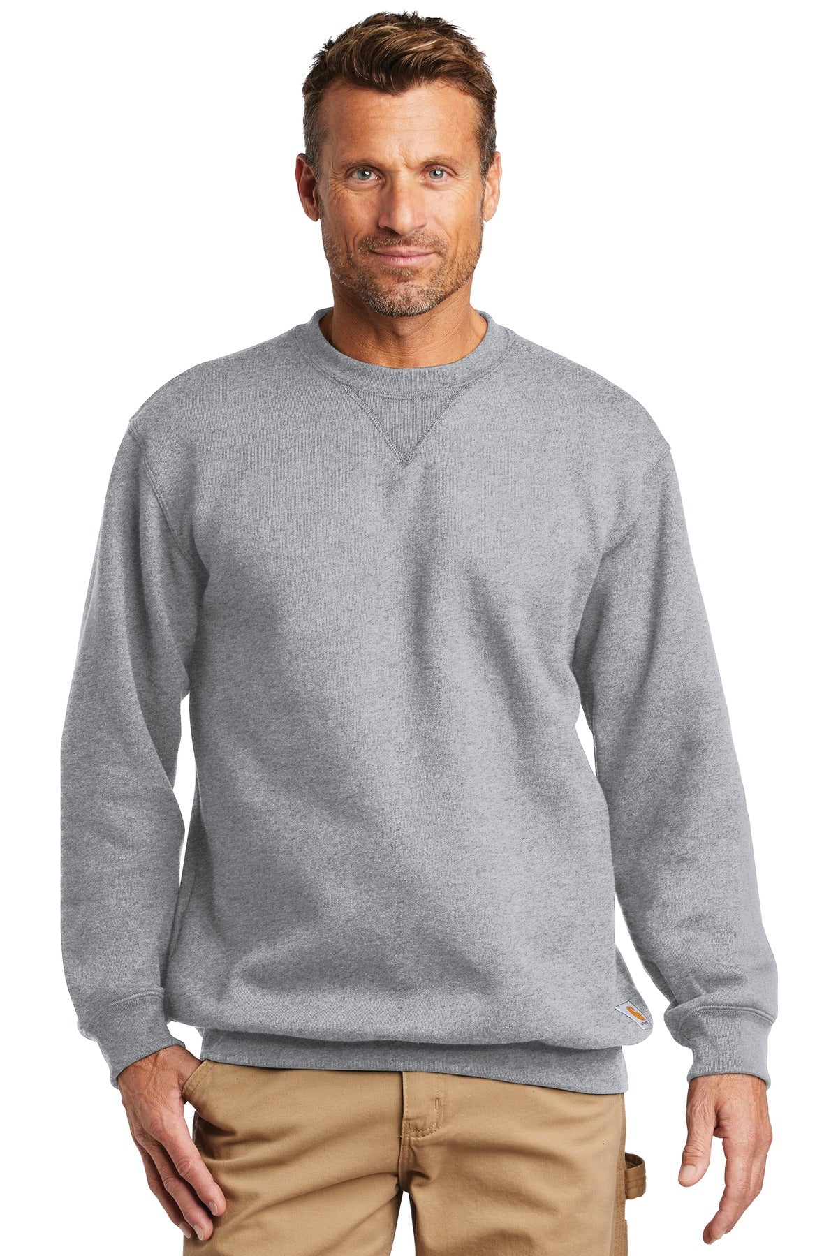 Carhartt Midweight Crewneck Sweatshirt. CTK124