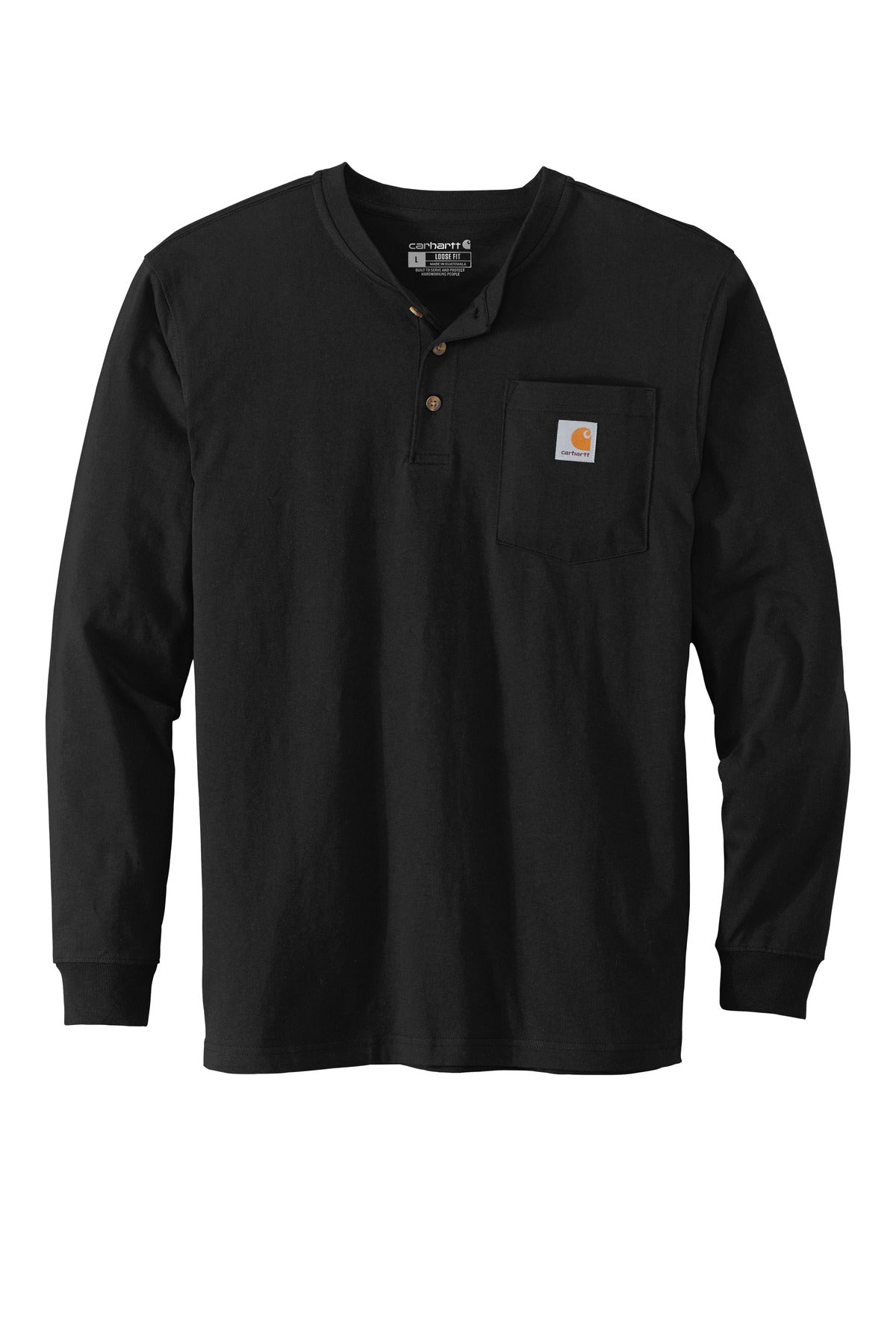Carhartt Long Sleeve Henley T-Shirt CTK128