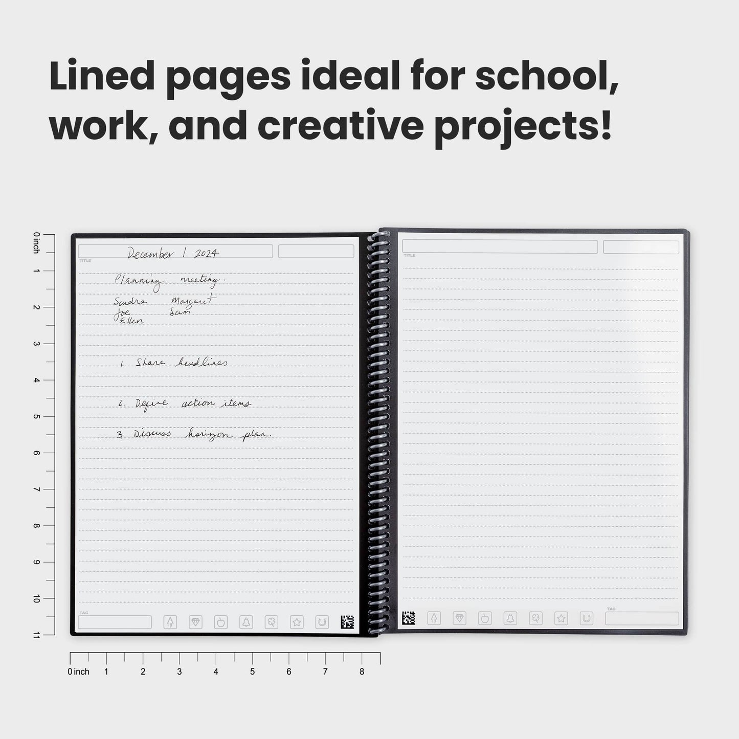 Rocketbook Core Letter Notebook Set