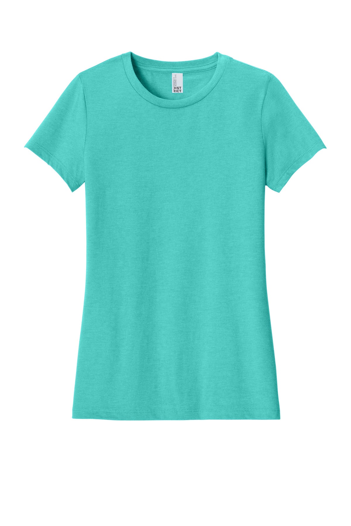 District Women's Perfect Blend CVC Tee. DM108L
