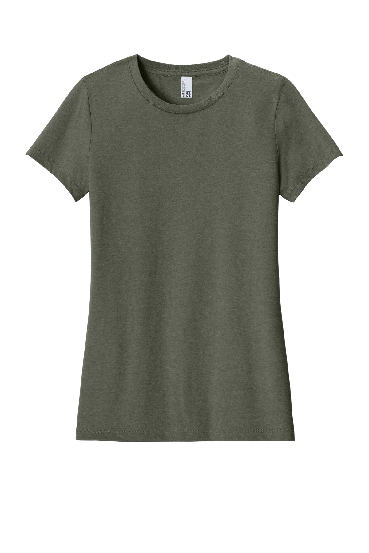 District Women's Perfect Blend CVC Tee. DM108L