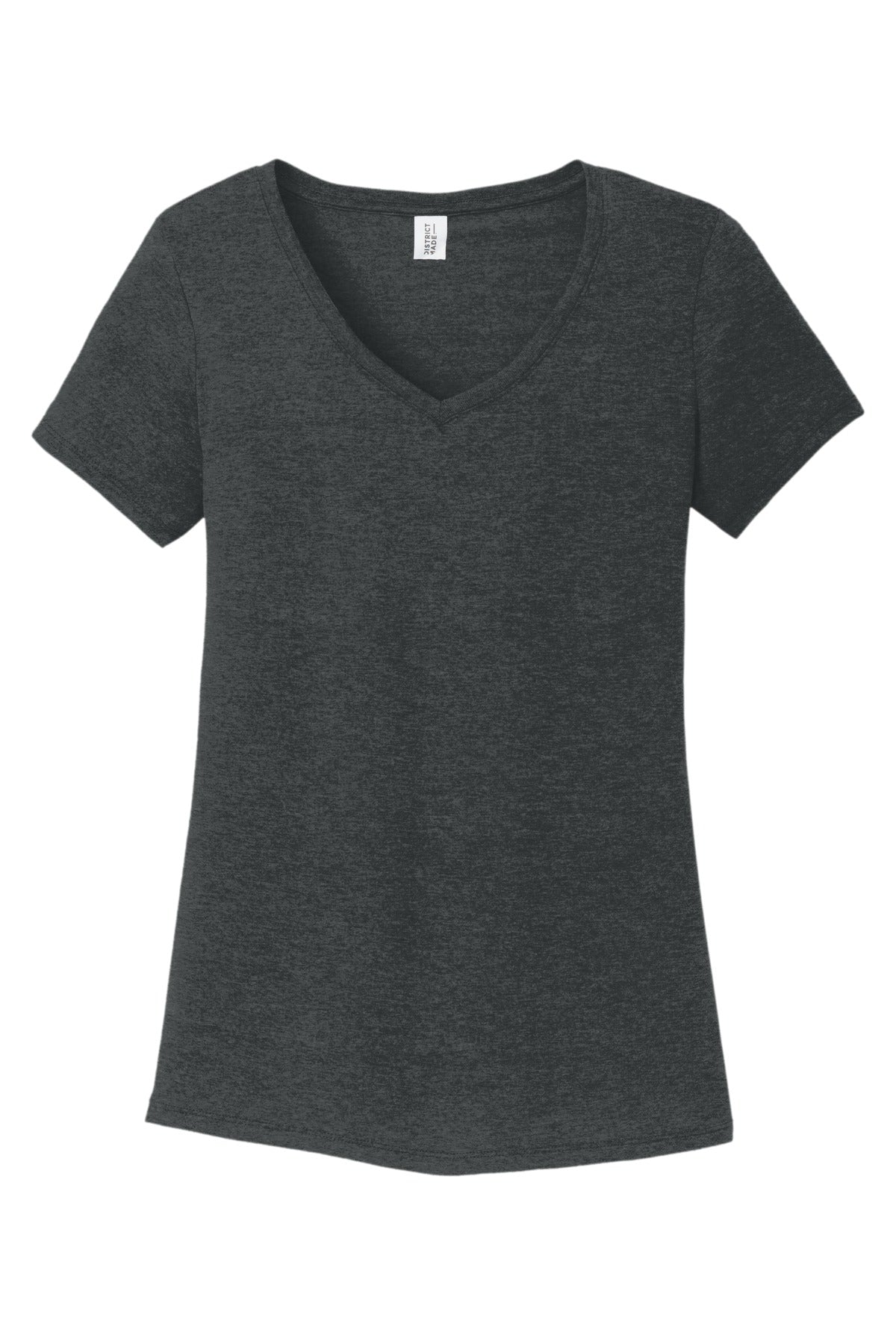 District Women's Perfect Tri V-Neck Tee. DM1350L