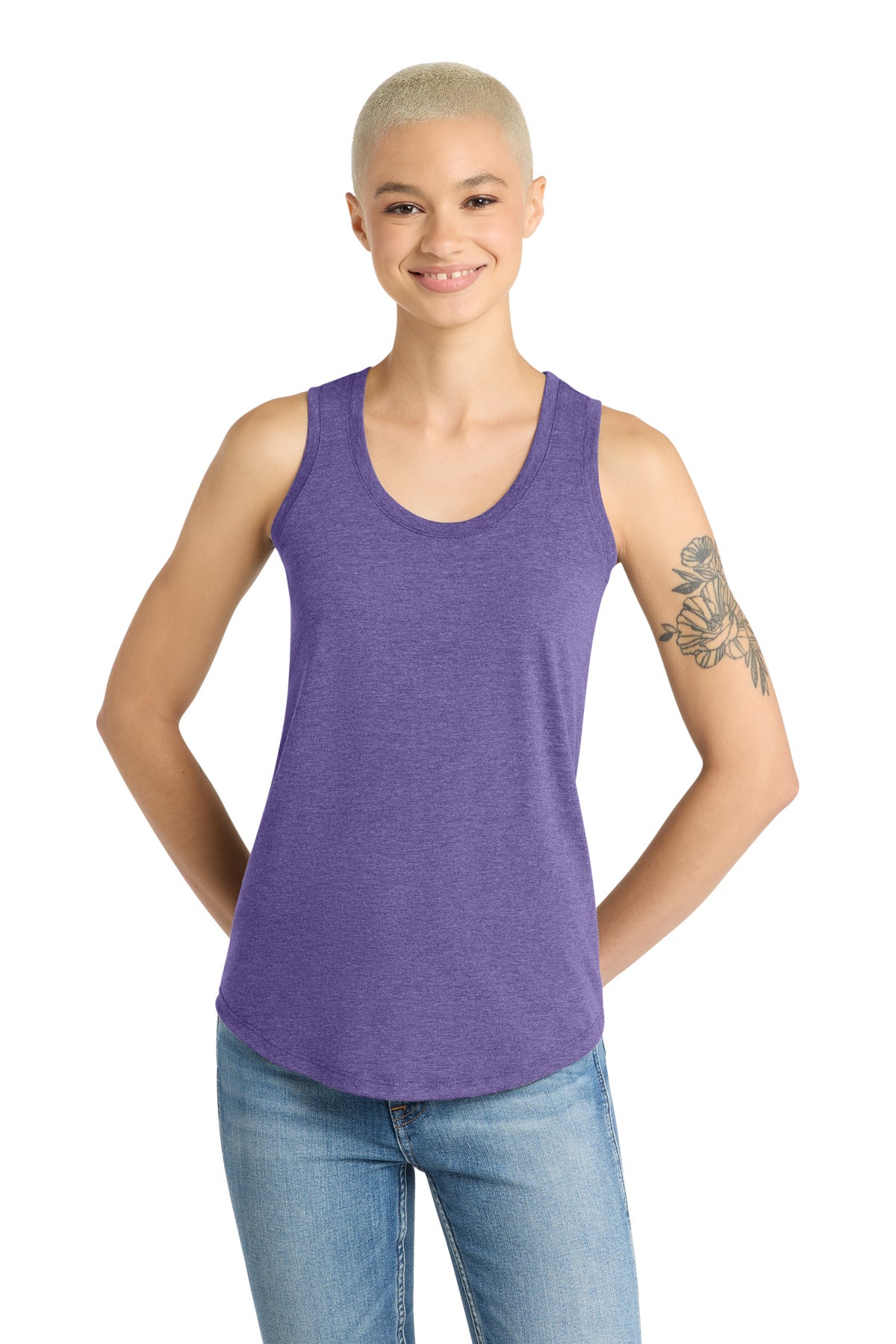 SanMar DM138L_purplefrost_model_front.jpg