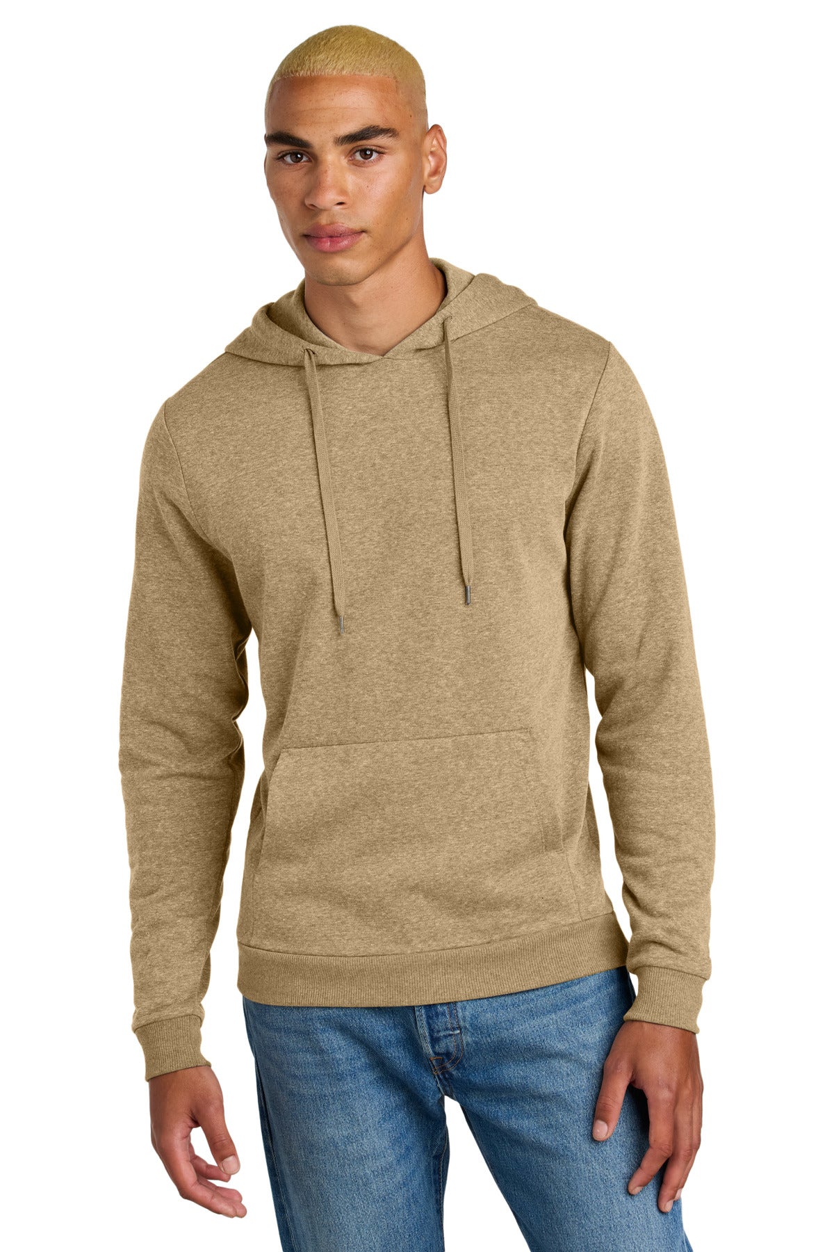 SanMar DT1300_deserttanheather_model_front.jpg