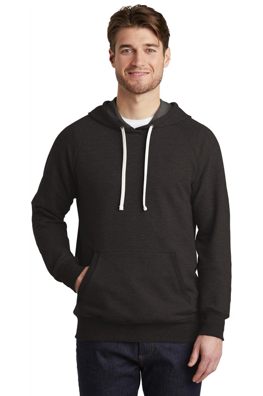 Front View of Black District Perfect Tri French Terry Hoodie. DT355 - XS