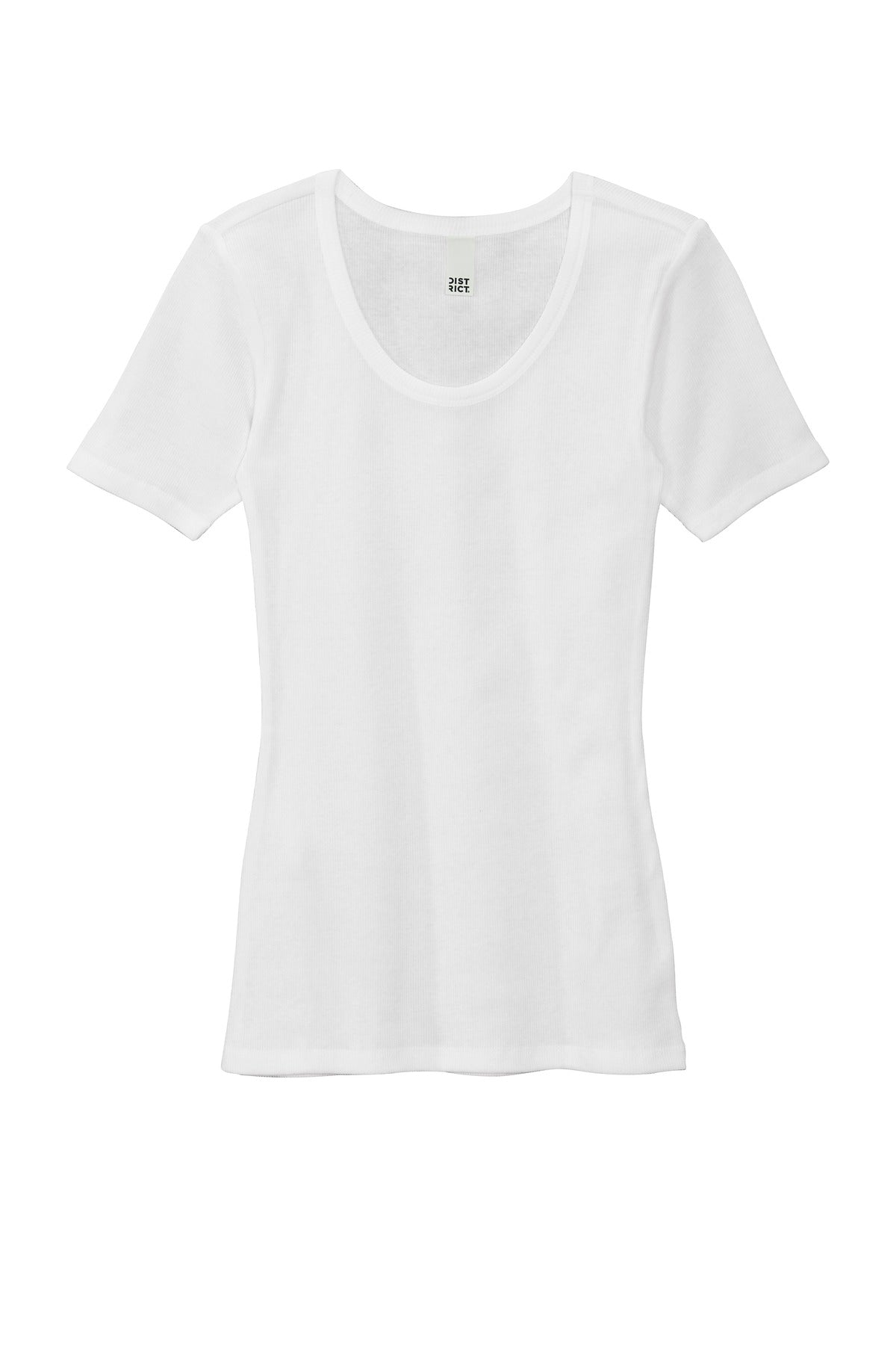 District Women's V.I.T. Rib Scoop Neck Tee DT6020