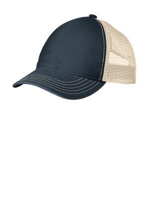 Black/Khaki District Super Soft Mesh Back Cap. DT630