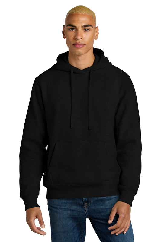 Front View of Black District V.I.T. Super Heavyweight Fleece Hoodie DT6600 - XS