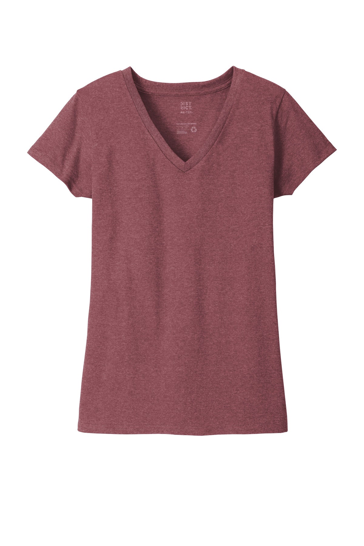 District Women's Re-Tee V-Neck DT8001