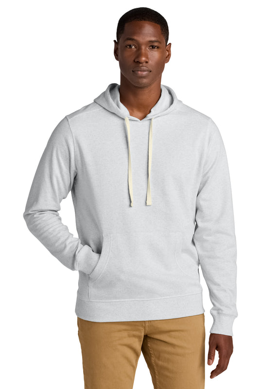 Front View of Ash District Re-Fleece Hoodie DT8100 - XS