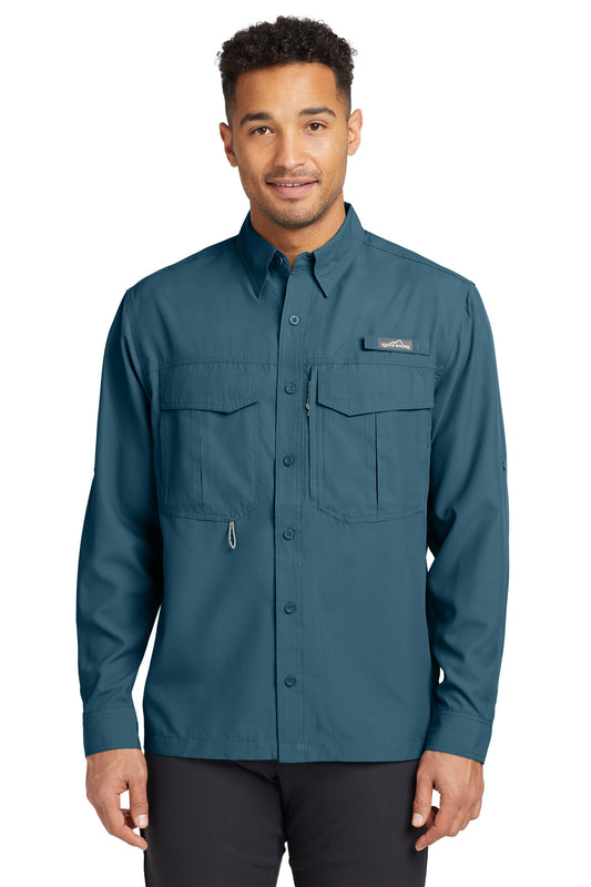 Eddie Bauer - Long Sleeve Performance Fishing Shirt. EB600
