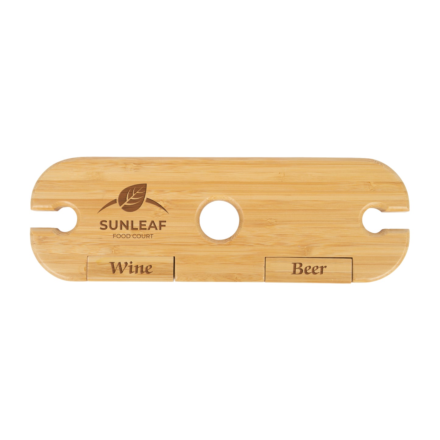 Temecula 3-Piece Bamboo Wine Caddy