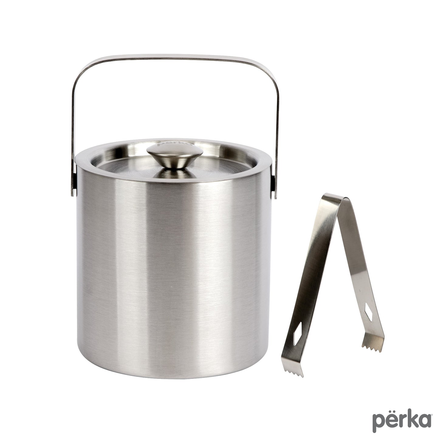 Perka® Quinton 1.3L Double Wall, Stainless Steel Ice Bucket