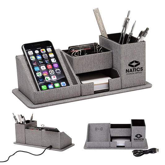 N/A Amridge Wireless Charging Desk Organizer