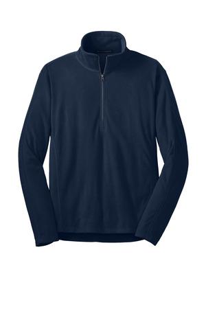Black Port Authority Microfleece 1/2-Zip Pullover. F224 - XS