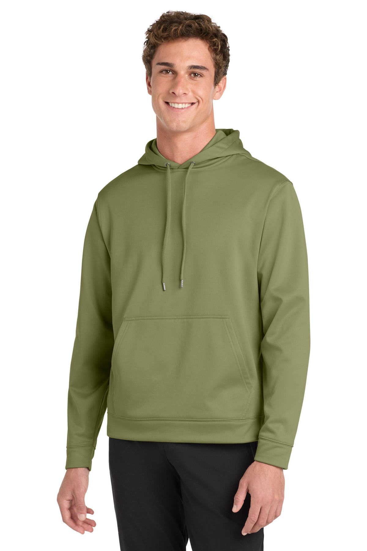 Sport-Tek Sport-Wick Fleece Hooded Pullover. F244