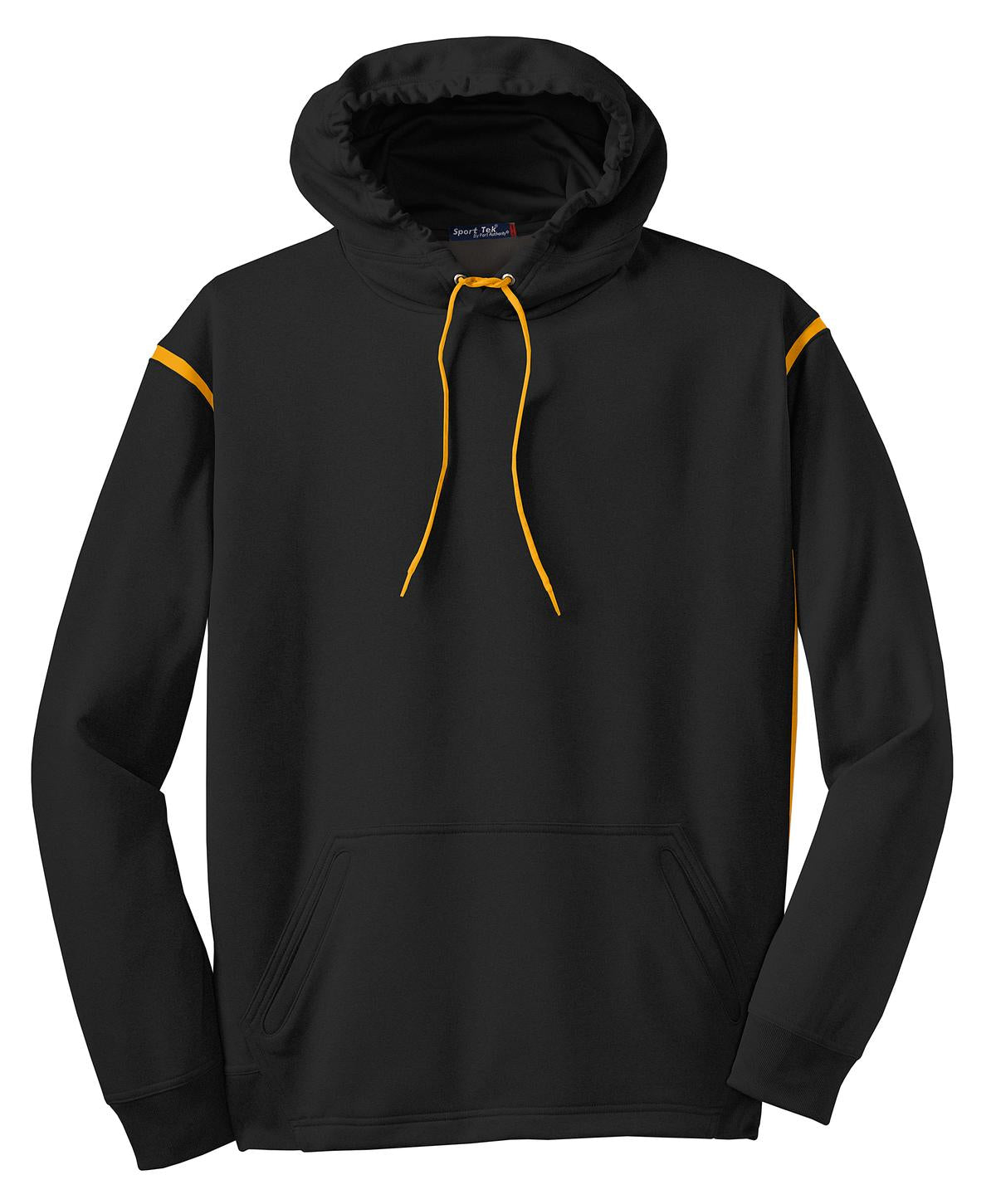 Sport-Tek Tech Fleece Colorblock Hooded Sweatshirt. F246