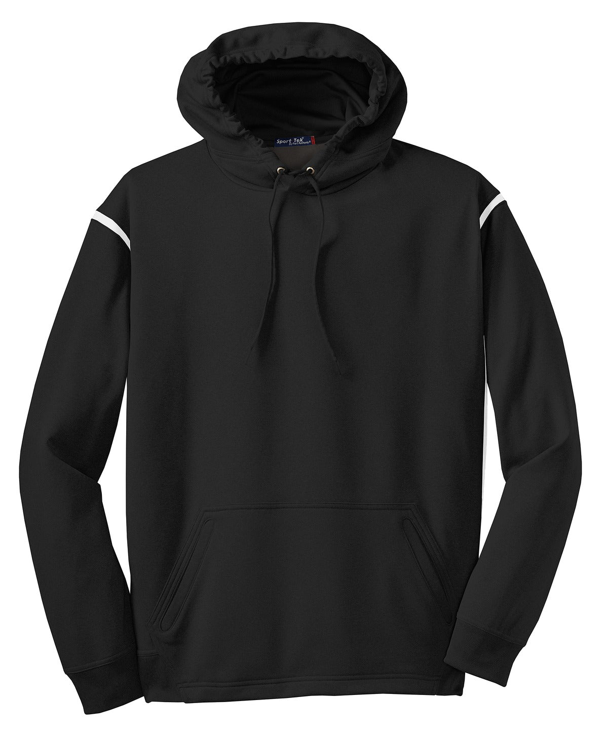 Sport-Tek Tech Fleece Colorblock Hooded Sweatshirt. F246