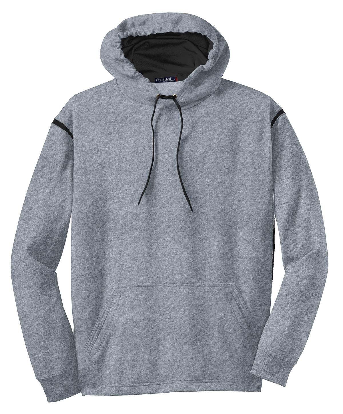 Sport-Tek Tech Fleece Colorblock Hooded Sweatshirt. F246