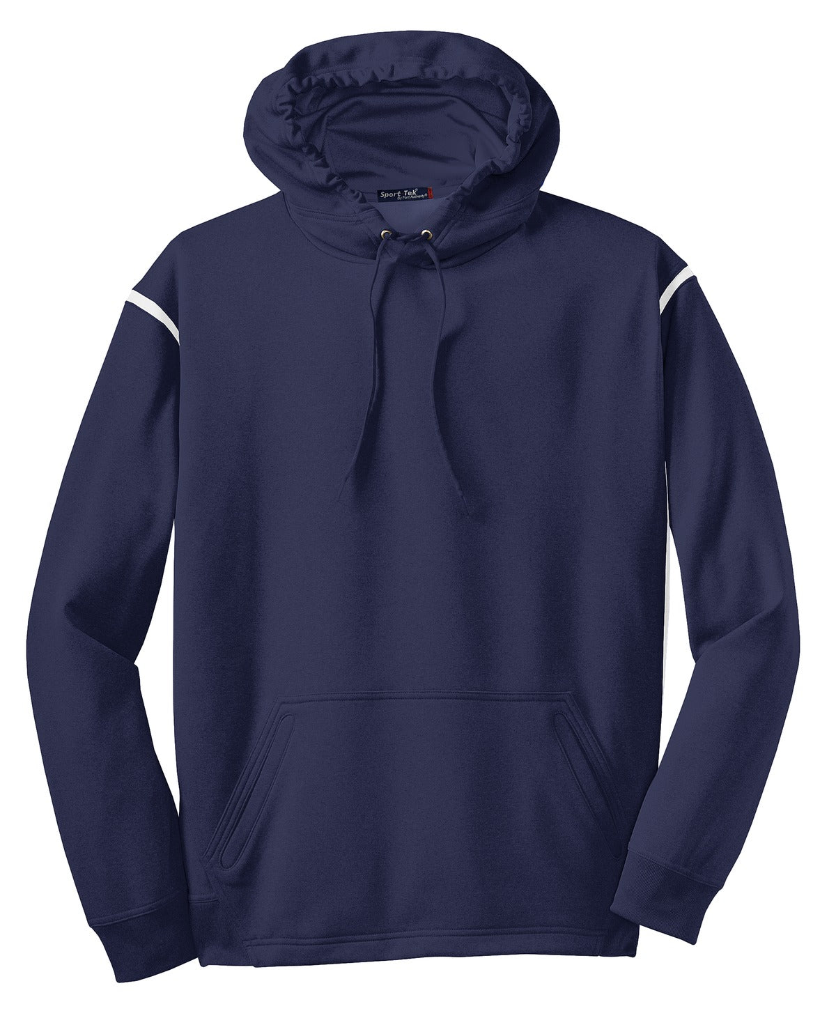 Sport-Tek Tech Fleece Colorblock Hooded Sweatshirt. F246