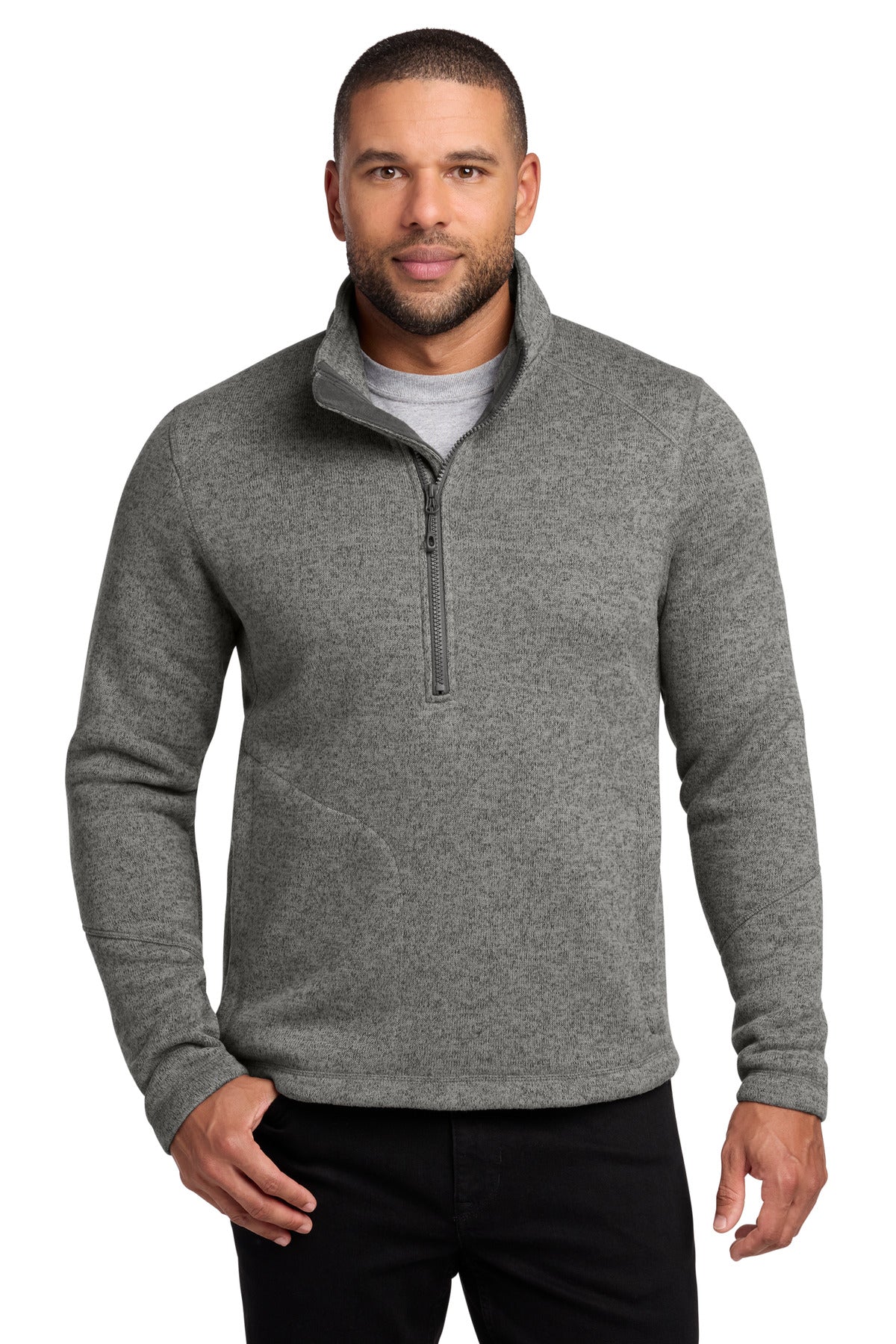 SanMar F426_deepsmokeheather_model_front.jpg
