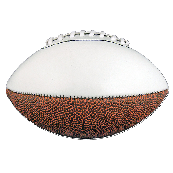 14" Full-Size Synthetic Leather Signature Football