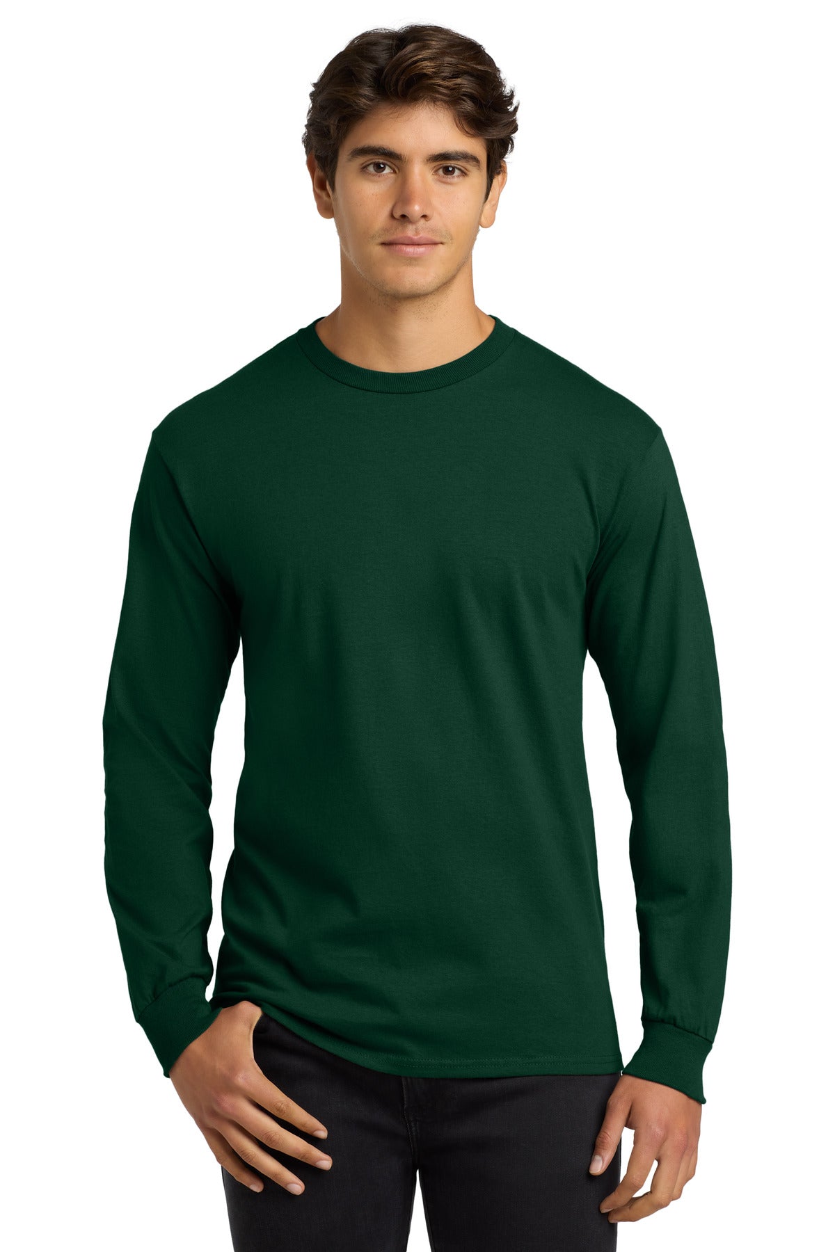 SanMar G2400_forestgreen_model_front.jpg