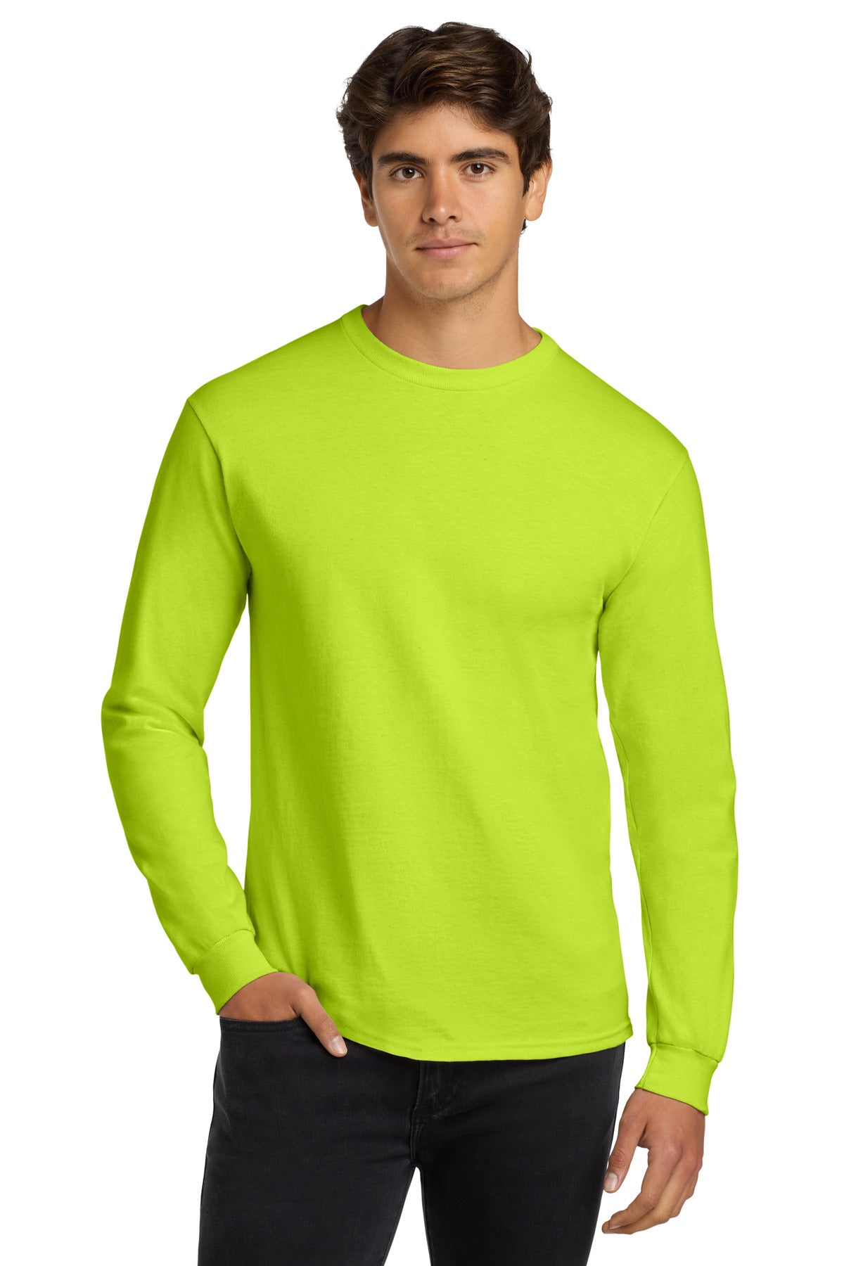 Gildan - Ultra Cotton 100% US Cotton Long Sleeve T-Shirt. G2400