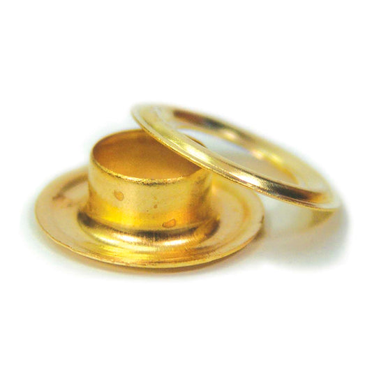 #3 Self-Piercing Brass Grommets