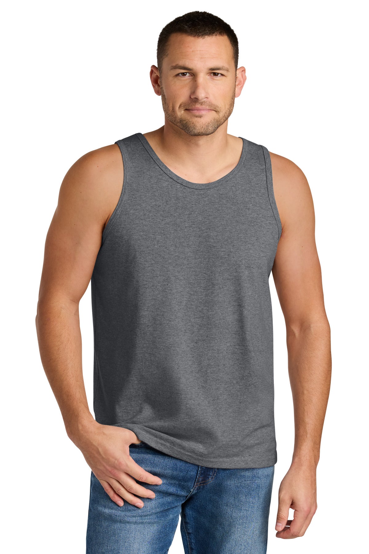 SanMar G5200_graphiteheather_model_front.jpg