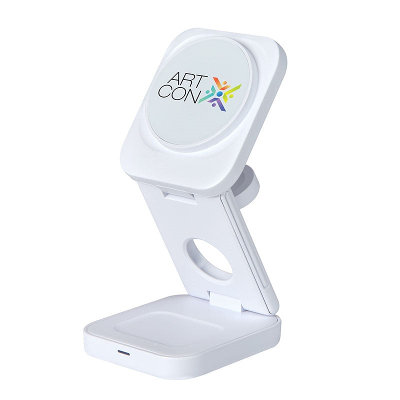Seth 3-in-1 15W Wireless Charging Station