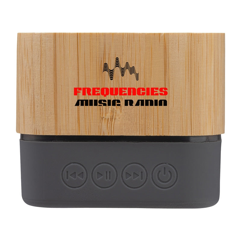 Cadence Bamboo Wireless Light-Up Speaker