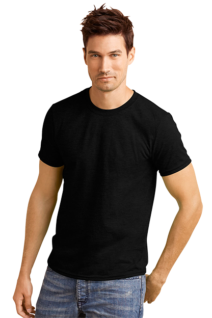 Black Gildan® Softstyle® Adult T-Shirt - S
