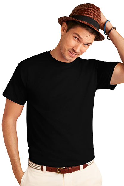 Black Gildan® DryBlend™ Adult T-Shirt - S