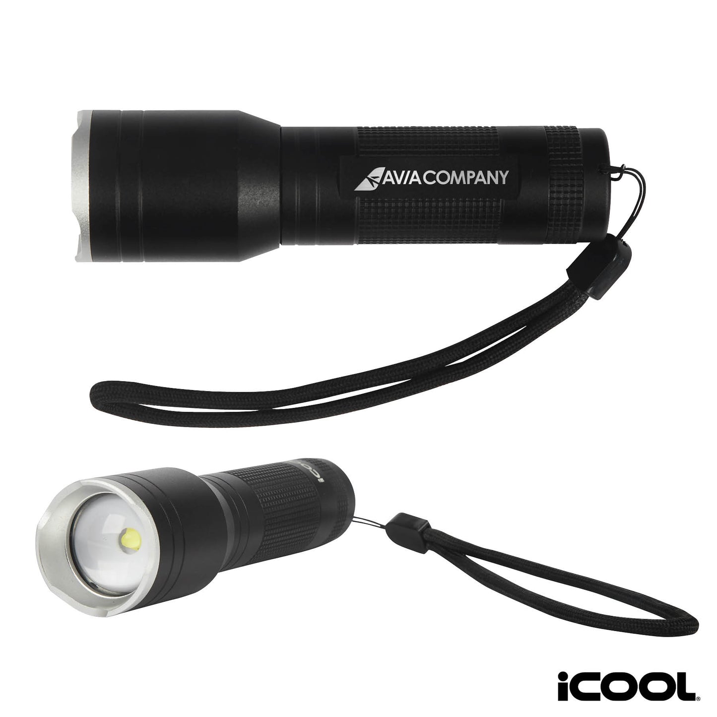 iCOOL Butte 500-Lumen Aluminum Tactical Flashlight