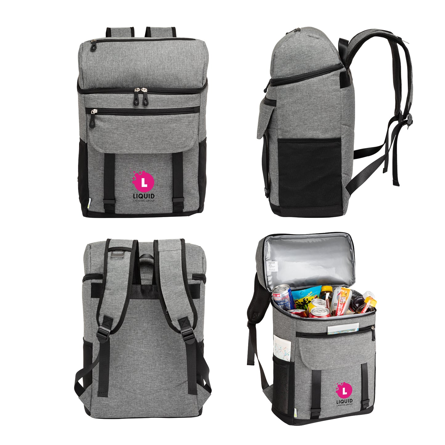 Logan RPET 18-Can Backpack Cooler