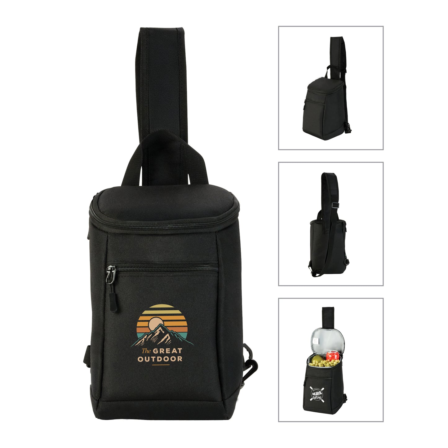 Arvo Repreve® RPET 8-Can Sling Bag Cooler